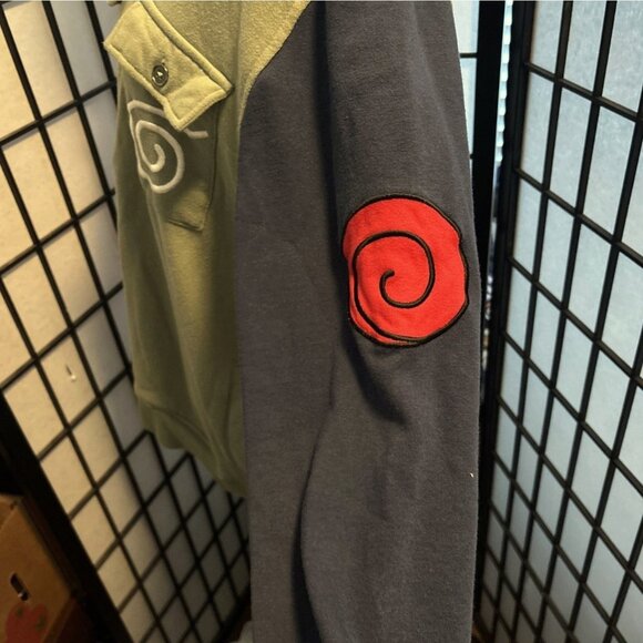 Naruto Sweater Ripple Junction quarter zip size Large - Picture 3 of 8